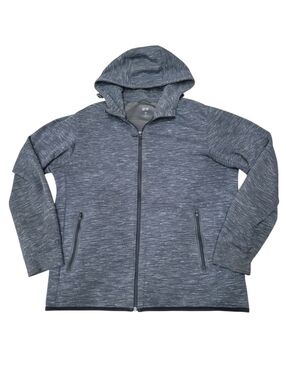 2/$20 Uniqlo Grey Zip Up Casual Streetwear Hoodie Jacket Size: XL